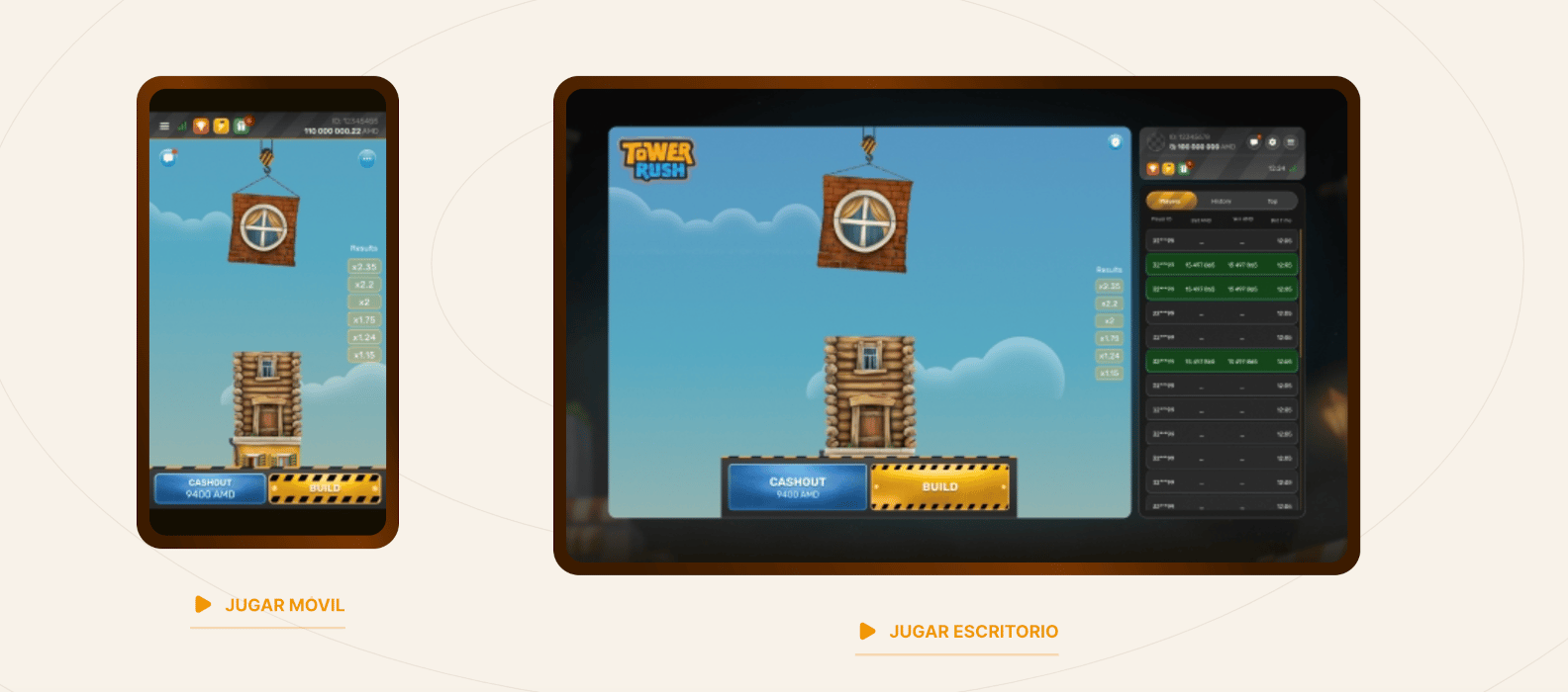 Tower Rush jeu